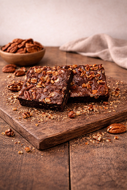 Brownie pécan